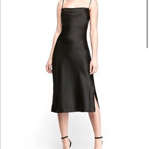 Brand New never been worn Satin Cowl Neck midi Dress.